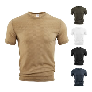 T-shirt Homme Grande Taille Européenne, Vêtement d'été <span class=keywords><strong>L</strong></span>éger, Sport Décontracté, Ample, Respirant, Séchage Rapide, Anti-humidité - Product Image 1