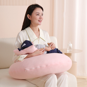 Almohada <span class=keywords><strong>de</strong></span> <span class=keywords><strong>lactancia</strong></span> para bebé recién nacido, soporte <span class=keywords><strong>de</strong></span> maternidad y cojín ajustable - Product Image 5