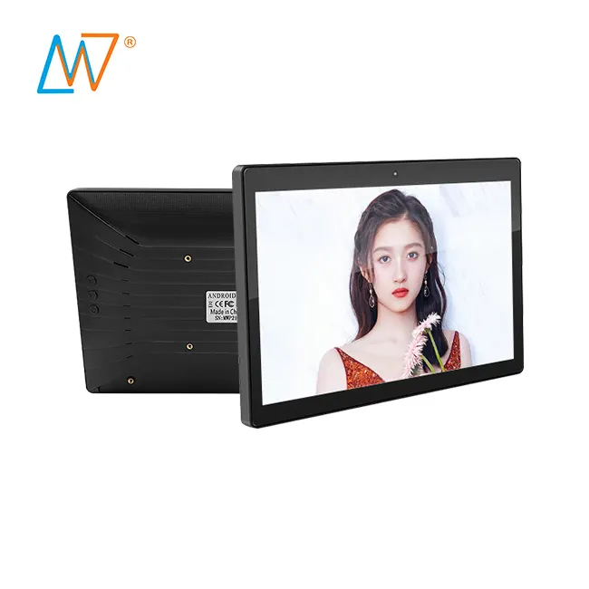 Wall Mount 10.1 Inch Industrial Android 6 Wifi 3グラムGps Tablet Pc 10.1インチWith Vesa Rj45 Poe