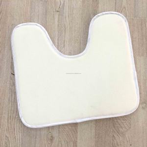 White Blank Polyester Bathroom Bath <b>Toilet</b> Lid <b>Seat</b> <b>Cover</b> Sublimation - Product Image 4