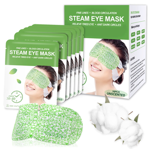 Masque oculaire auto-chauffant à la vapeur chaude jetable pour soulager la fatigue et favoriser le sommeil - Product Image 1