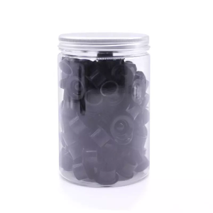 Venta al por mayor de fábrica: Soporte de silicona negro para tinta de tatuaje con base para accesorios de estudio de tatuajes - Product Image 2