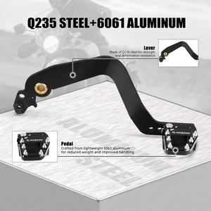 คันเบรกหลังอะลูมิเนียมพับได้ NICECNC สำหรับรถมอเตอร์ไซค์ Yamaha Tenere 700 ปี <span class=keywords><strong>2019</strong></span> 2020-2022 2023 2024 ชุดต่อขยายเบรก - Product Image 3