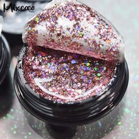 Fournisseur en gros d'ongles Gel de vernis à ongles à paillettes de marque Mixcoco OEM pour salon