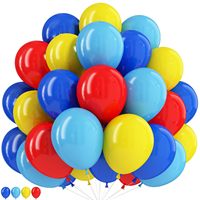 Ensemble de 60 ballons en aluminium de tailles variées, couleurs pastel et métalliques, assortiment pour anniversaire, mariage, baby shower, fête des mères, décoration de fête, durables