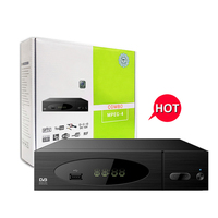 Récepteur TV terrestre à canaux gratuits très vendu en Europe, décodeur DVB-T2, tuner TV DVB-T2, récepteur satellite TV