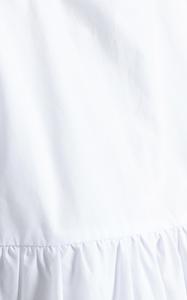 KY Wholesale Soft Cotton Above Knee Mumi <strong>White</strong> Blank Pregnant Round Neck Short Sleeves <strong>Maternity</strong> <strong>Dress</strong> - Product Image 6