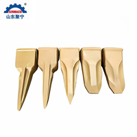 Bulldozer pièces de rechange D5 D8H D10 D11 forgeage seau dents ripper pointe seau dent pour bulldozer