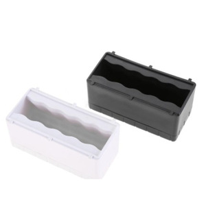 Caja de almacenamiento para tabla de SUP, 55 cm x 12,8 cm x 6 cm, de plástico, negra y blanca, portátil, para accesorios de tabla de paddle surf. - Product Image 3