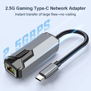 उच्च गुणवत्ता 2 में 1 प्रकार-सी से आरजे 45 2.5 ग्राम 2500 मीटर लान नेटवर्क कार्ड एडेप्टर के साथ pd 90W चार्जिंग पोर्ट यूएसबी 3.0 हब - Product Image 2