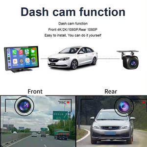 Hongrui inalámbrico carplay 9 pulgadas coche pantalla táctil audio estéreo tablero inteligente pantalla táctil DVD FM Audio <span class=keywords><strong>Mp5</strong></span> <span class=keywords><strong>Player</strong></span> - Product Image 3