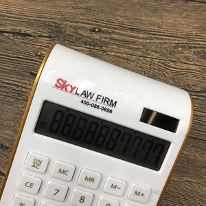 Congyi2236 Solar Powered Calculator 12 Digits Business Gift With Logo Printing Available - Product Image 4