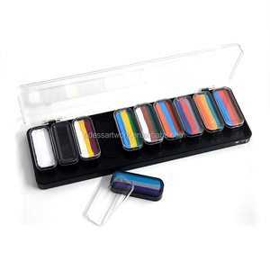 Alloween-<span class=keywords><strong>pintura</strong></span> facial activada por agua, conjunto de <span class=keywords><strong>pintura</strong></span> facial a base de agua, Etiqueta Privada - Product Image 5