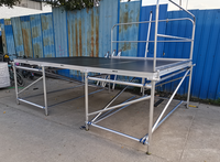 Système de support de scène en alliage d'aluminium SC9600, portable et léger, pour événements intérieurs/extérieurs, concerts mobiles, roadshows