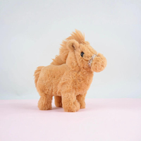 Poney en peluche électrique interactif qui marche et hennit, jouet pour enfants, cadeau d'anniversaire