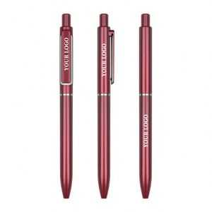 New Design Colorful <b>Ballpoint</b> <b>Pen</b> 0.5mm Black Ink Plastic for Custom Logo Office/School Use - Product Image 1