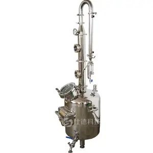 Machine naturelle industrielle d'extraction d'huile essentielle de vide d'usine-essential-oil-distillation-machine