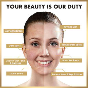 Özel etiket 24k altın Serum cilt bakımı seti kore organik Anti Aging beyazlatma cilt bakımı seti (yeni) toptan - Product Image 3