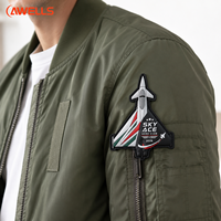 Patch PVC 3D personnalisé, logo du club aéro Sky Ace, badge pour vêtements et accessoires d'aviation AWELLS