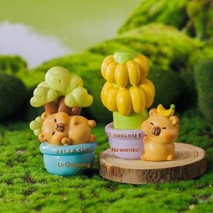 Adorables Adornos de Resina de Maternidad Animal, Cerdito, Sin Preocupaciones, para Escritorio, Muñeco Creativo y Moderno, Juguete de Regalo, Absurdo, Escala 1/12, Things Woo - Product Image 2