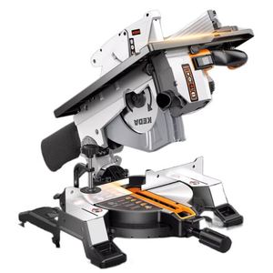 Sierra <span class=keywords><strong>de</strong></span> mesa <span class=keywords><strong>de</strong></span> inglete láser <span class=keywords><strong>de</strong></span> 45 grados 110V 220V <span class=keywords><strong>para</strong></span> carpintería, máquina <span class=keywords><strong>de</strong></span> corte <span class=keywords><strong>de</strong></span> madera, sierra compuesta con mesa deslizante <span class=keywords><strong>para</strong></span> carpintería - Product Image 1