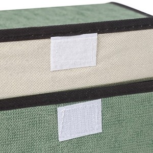Modern Rectangle Clothing <b>Storage</b> <b>Boxes</b> <b>Foldable</b> Stackable Detachable Eco-friendly Dust Proof Closet Organizers - Product Image 5