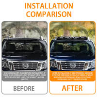 Pick-up 4x4 pièces de voiture de rechange automatiques becquet de toit avant lumière de toit LED feux de toit pour Nissan Navara 2023