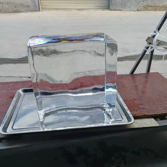 Clear Ice Block Machine Ice Block Cube Ice Brick Machine 1000kgs Per Day 1 2 3 5 Ton