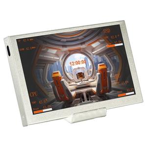 Chasis de pantalla secundaria de 5 pulgadas, carcasa de computadora IPS, pantalla secundaria, <span class=keywords><strong>GPU</strong></span>, monitoreo de <span class=keywords><strong>temperatura</strong></span>, temas personalizables - Product Image 2