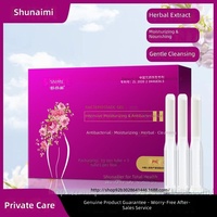 Shunaimi Gel Hydratant Intime Soin Féminin Lot de 5 Antibactérien Anti-Odeur Nettoyage Quotidien Intime pour Femme