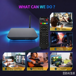 Caja de TV Android OEM con Opciones de Chipset <span class=keywords><strong>Amlogic</strong></span>, Opciones de Memoria y Almacenamiento, Firmware con Logotipo Personalizado para Proyectos de Propietarios de Marcas - Product Image 4