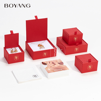 Nouveau design de boîte à bijoux en carton personnalisée emballage