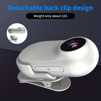 Mini Caméra HD 1080P pour Animaux de Compagnie, Collier de Caméra Sport pour Chat, Enregistrement Vidéo Sans Fil, Caméra Pouce de Sécurité Extérieure Anti-Secousse