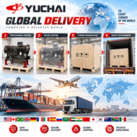 Moteur diesel six cylindres Yuchai YC6MK350-40 258 kW 1900 tr/min 10,338 L, unité automobile complète pour équipement de camion de transport lourd