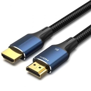 Cable HDMI - cable HDMI 2.1 macho a macho, 2m, diseñado para resolución 8K, color azul, ideal para conexiones de alta velocidad. - Product Image 1