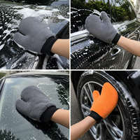 Guante de Microfibra Tavelya para Lavado de Autos, Ultra Suave, Súper Absorbente, Anti-Rayones, para Detallado de Vehículos