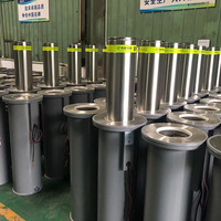 Poteaux de protection piétonnière rétractables, bornes de stationnement automatiques fixes pour allées, encastrés au sol
