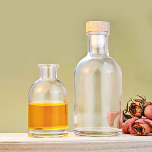 Mini 50/100/150ml Vodka botella <span class=keywords><strong>de</strong></span> vidrio corcho <span class=keywords><strong>de</strong></span> madera recargable pequeña bebida <span class=keywords><strong>licor</strong></span> botella para licores bebidas <span class=keywords><strong>de</strong></span> Tequila - Product Image 2