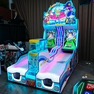 Trong nhà xu-hoạt động thể thao Arcade tương tác trò chơi kỹ thuật số mô phỏng <span class=keywords><strong>Video</strong></span> Game Console trẻ em Mini Bowling alley máy - Product Image 6