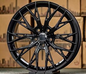 Jantes en alliage de rechange YXQ 18 19 20 pouces A356 matériel 5*108 5*112 5*114.3 5*120 PCD jantes chromées noires Test d'impact en aluminium - Product Image 1