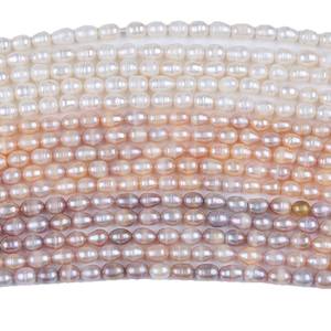 Promotion : Perles d'eau douce naturelles blanches de 9-10 mm, en forme de mètre, pour la fabrication de bijoux DIY, colliers, bracelets, vente en gros depuis Zhuji - Product Image 5