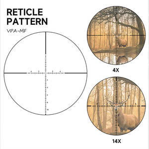 Télescope tactique 4-14x44 FFP premier télescope <span class=keywords><strong>de</strong></span> <span class=keywords><strong>chasse</strong></span> plan focal - Product Image 2