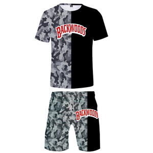 Prix d'usine, ensemble t-shirt et short personnalisé imprimé intégralement pour <span class=keywords><strong>homme</strong></span>, style streetwear, motifs dessin animé, anime, Backwoods Cookie RAW, vêtements pour fumeurs - Product Image 6