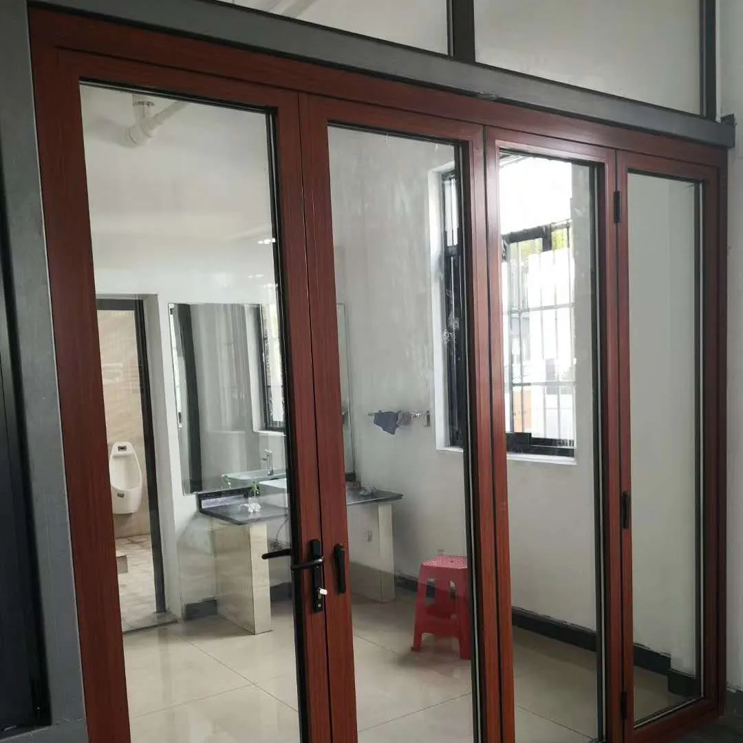 Penutup bingkai aluminium lemari pakaian geser pintu kaca profil aluminium untuk pintu lemari geser