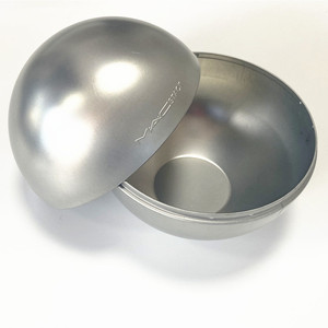 Lớn bóng Shape <span class=keywords><strong>m</strong></span>ỹ phẩ<span class=keywords><strong>m</strong></span> hộp thiếc <span class=keywords><strong>M</strong></span> <span class=keywords><strong>m</strong></span>ột C khuyến <span class=keywords><strong>m</strong></span>ãi rỗng kim loại có thể đường kính 155 <span class=keywords><strong>m</strong></span>ét tùy chỉnh đóng gói - Product Image 4