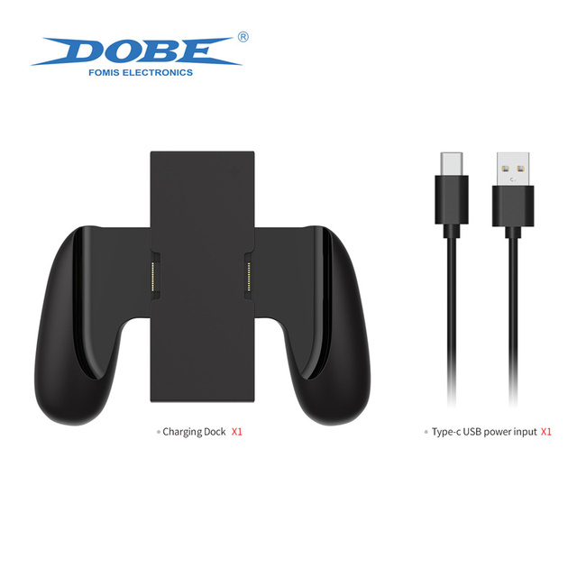 DOBE Charging Handle Grip Fast-Charge Switch Controller Charging Grip for Nintendo Switch 2 JoyCon Game Accessories