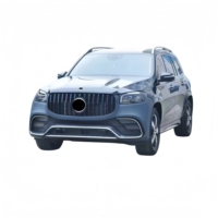 Body Kit Bumper Depan & Belakang Berkualitas Tinggi untuk Mercedes GLS W167 Upgrade ke GLS63, Pas Sempurna Tanpa Kerusakan Saat Pemasangan