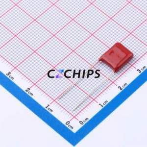 Condensador de película de polipropileno (CBB) CFC2A364JD1I090B1100, componente de montaje en orificio (THT), paso = 7.5 mm, 360 nF, 5 %, 100 V - Product Image 2