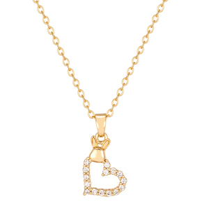 Trẻ Em Của Thanh Lịch Và Phong Cách Sang Trọng Trang Sức Thiết Lập Với Tinh Tế Hình Trái Tim Thiết Kế Bao Gồm Vòng Đeo Tay Mặt Dây Chuyền Bông Tai - Product Image 2