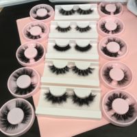 Cils Wipsy, faux cils humains en gros, cils de vison, vente en gros de faux cils humains, boîte d'emballage pour cils